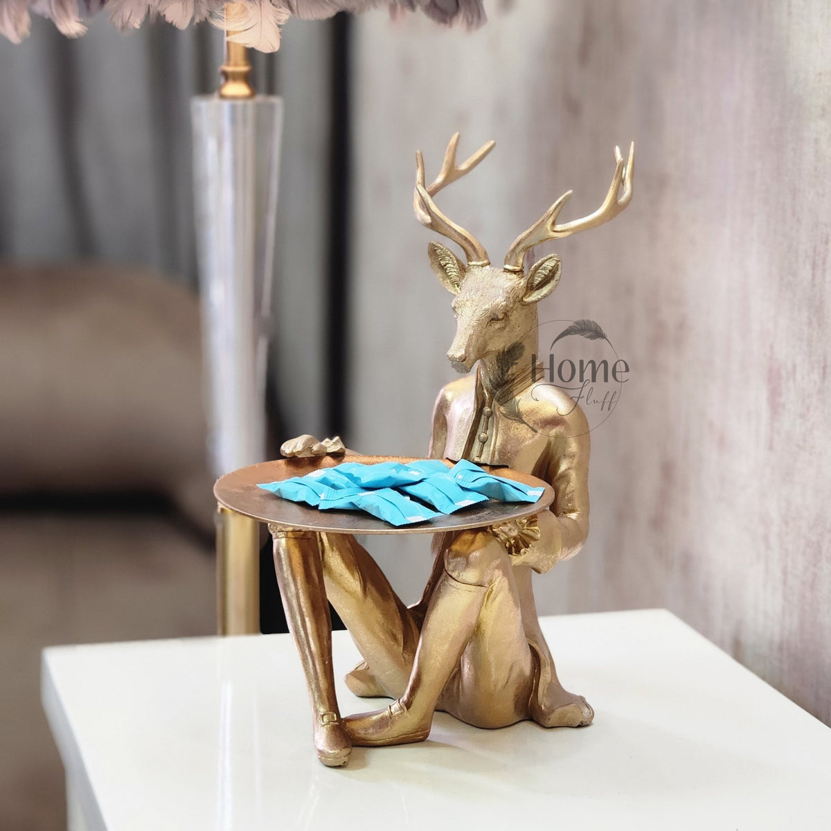 MAJESTIC LYING DEER DECOR Product outlet #: 9741983