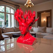 Load image into Gallery viewer, ETERNAL FLAME HEAD SCULPTURE