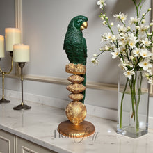 Load image into Gallery viewer, TROPICAL PARROT SCULPTURE