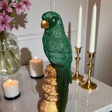 Load image into Gallery viewer, TROPICAL PARROT SCULPTURE