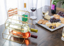 Load image into Gallery viewer, HONEYCOMB WINE HOLDER