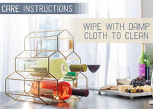 Load image into Gallery viewer, HONEYCOMB WINE HOLDER