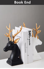 Load image into Gallery viewer, GOLD HORN REINDEER