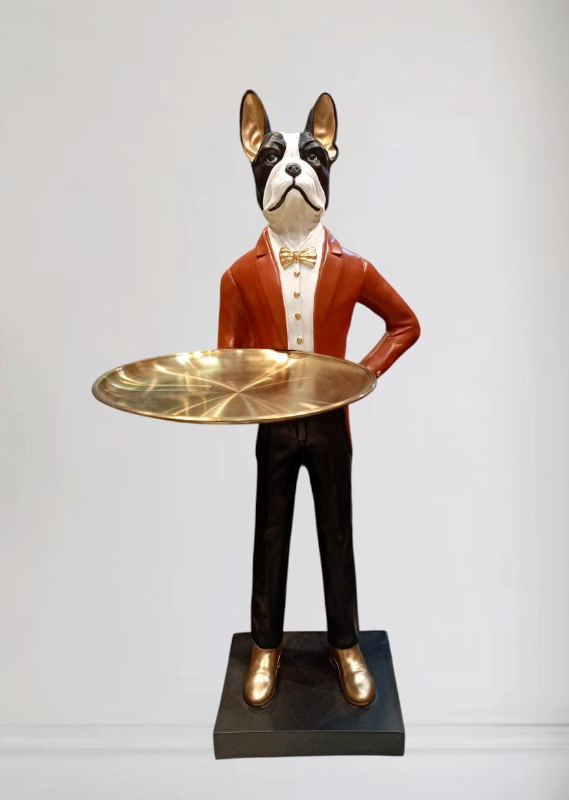 CHARISMATIC BULLDOG BUTLER ACCENT-BIG SIZE