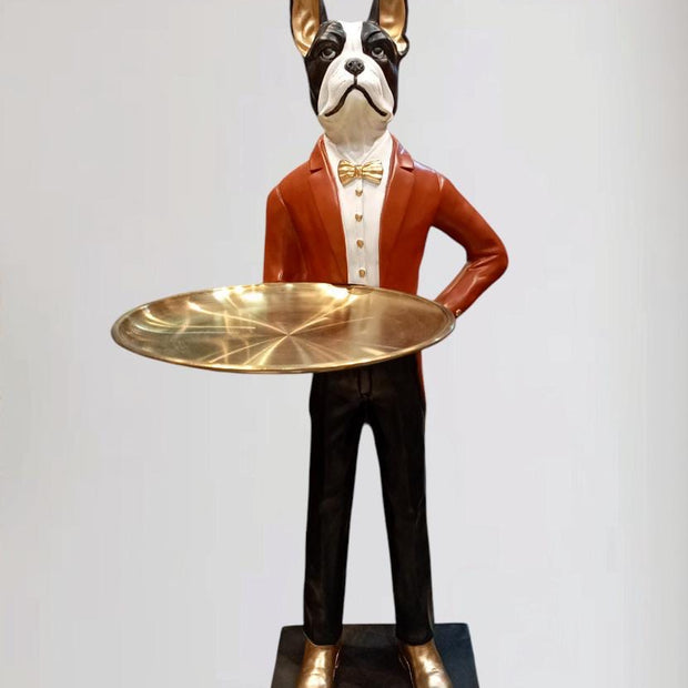 CHARISMATIC BULLDOG BUTLER ACCENT-BIG SIZE