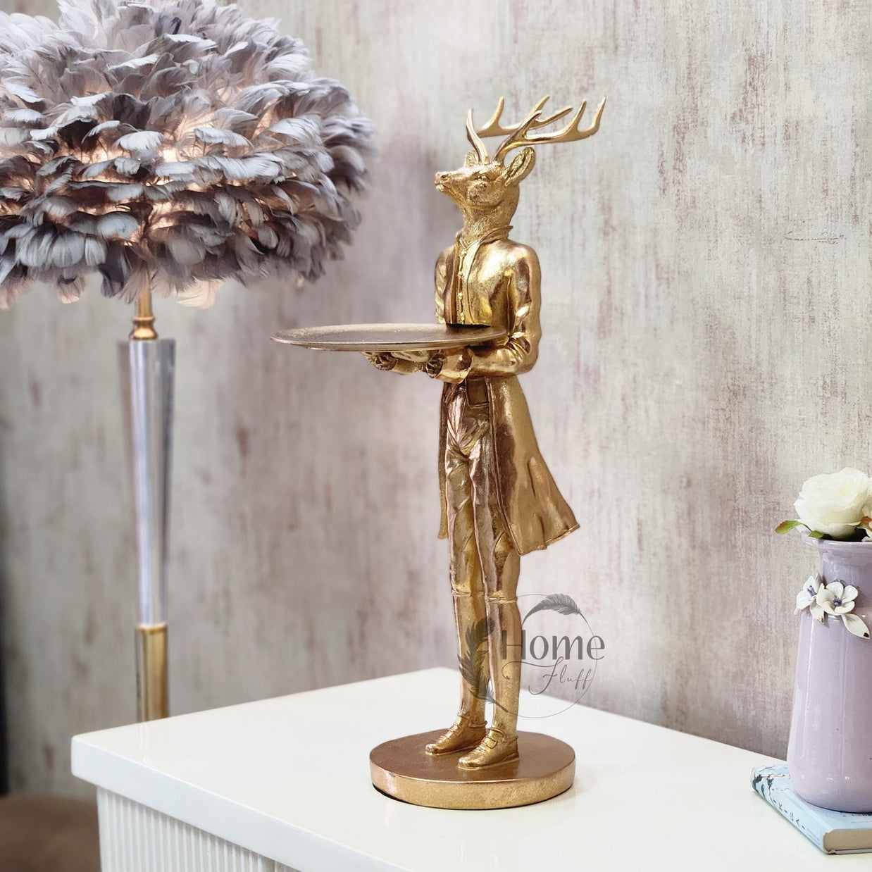 MAJESTIC BUTLER DEER  STANDING