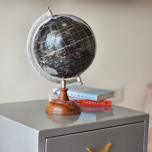 AROUND THE WORLD GLOBE BLACKOUT