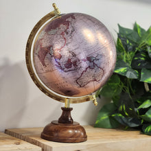 Load image into Gallery viewer, AROUND THE WORLD GLOBE ROSE GOLD
