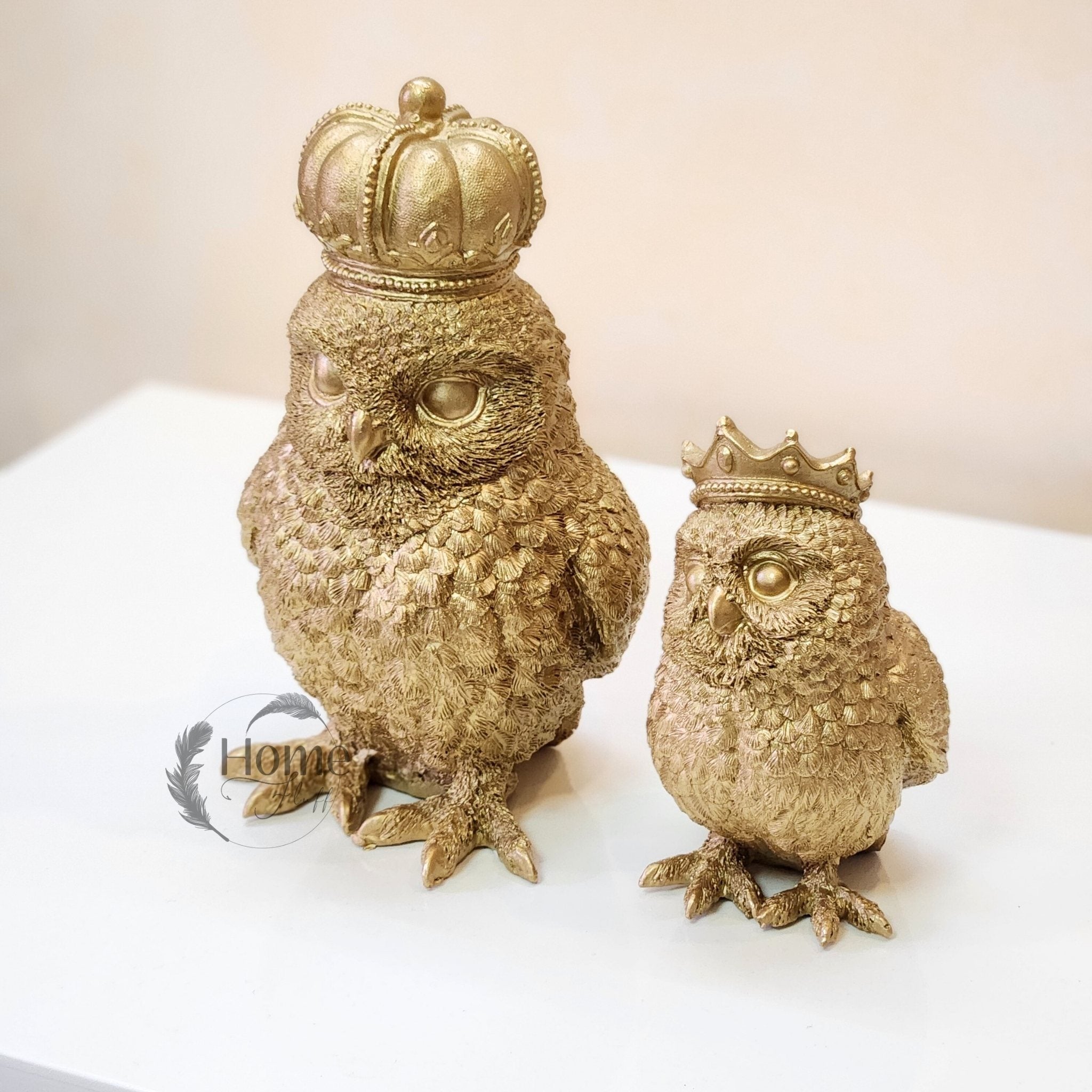 KING & QUEEN OWLS SET