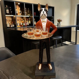 CHARISMATIC BULLDOG BUTLER ACCENT-BIG SIZE