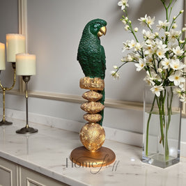 TROPICAL PARROT SCULPTURE