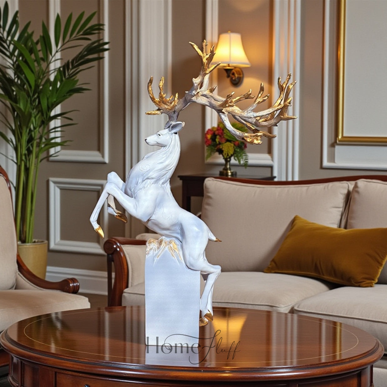 MAJESTIC STAG SCULPTURE