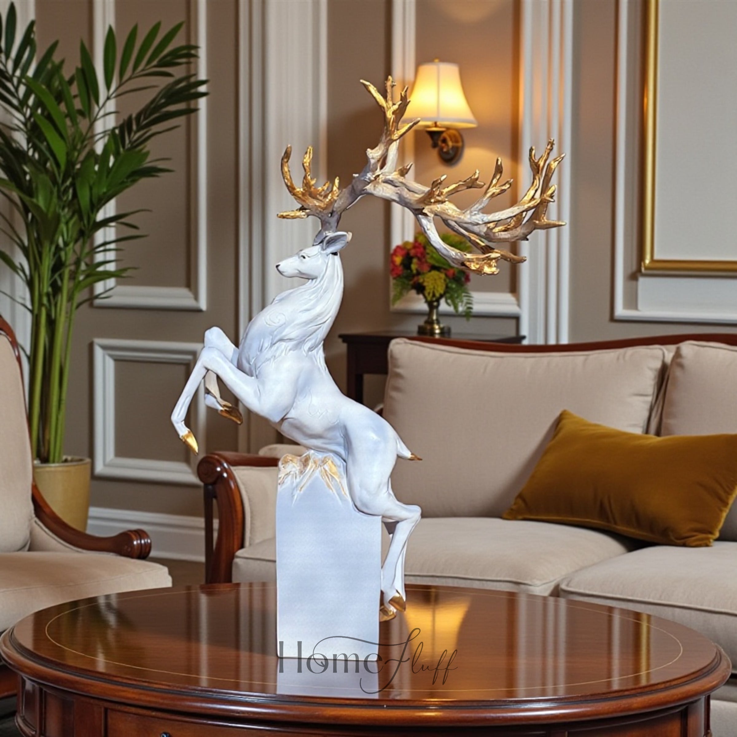 MAJESTIC STAG SCULPTURE