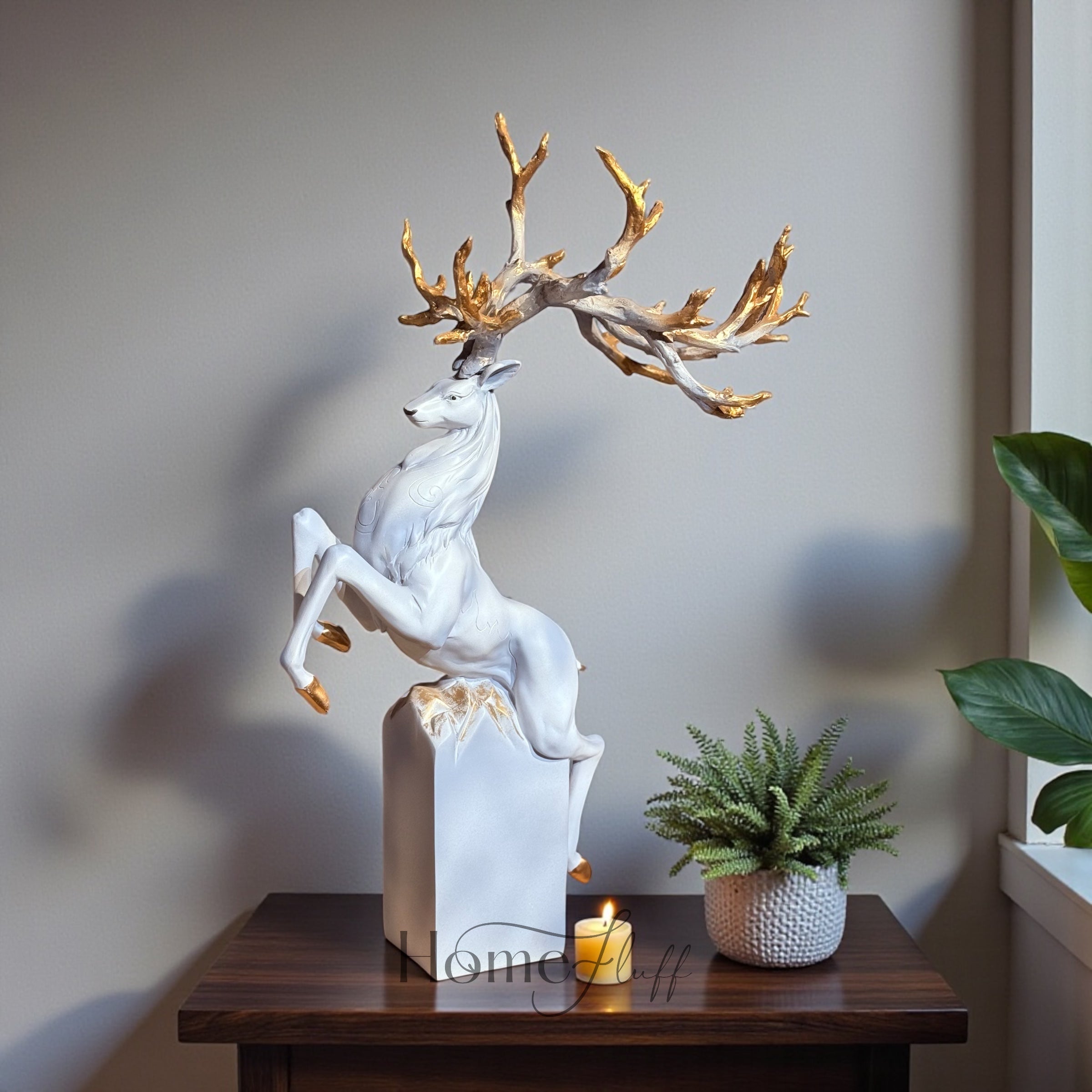 MAJESTIC STAG SCULPTURE
