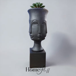 FACES & ROOTS FLOOR PLANTER- BIG SIZE