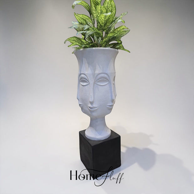 FACES & ROOTS FLOOR PLANTER- BIG SIZE