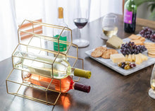 Load image into Gallery viewer, HONEYCOMB WINE HOLDER
