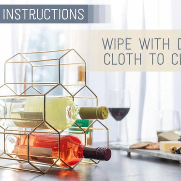 HONEYCOMB WINE HOLDER