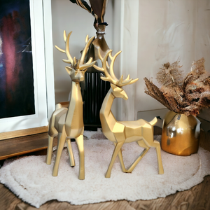 OPULENT REINDEER PAIR