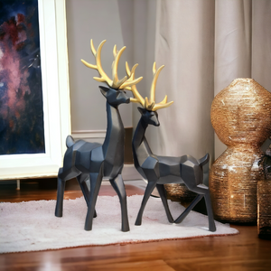 OPULENT REINDEER PAIR