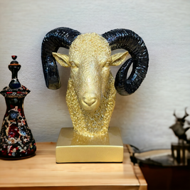 RAM BUST SCULPTURE