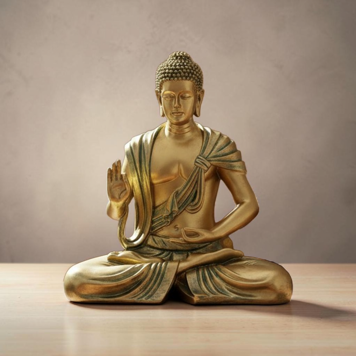 SERENE BUDDHA SCULPTURE