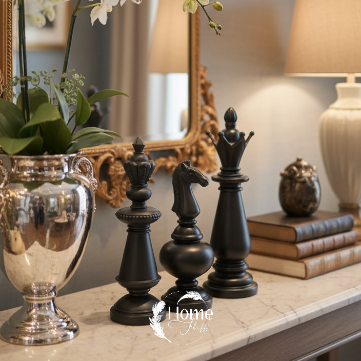 Regal Checkmate Decorative: CHESS SET OF 3