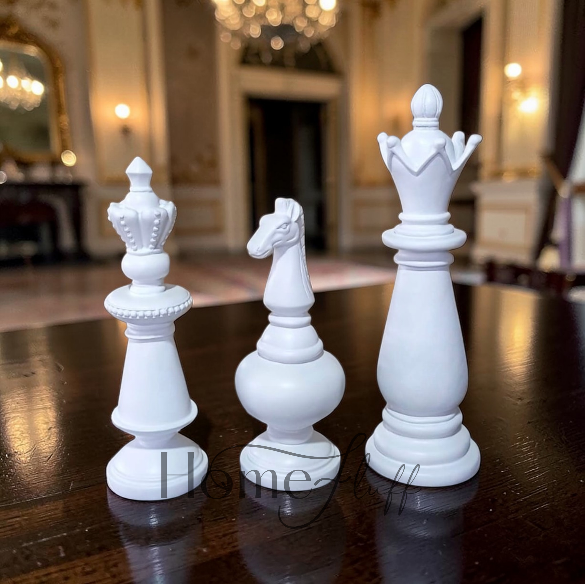 Regal Checkmate Decorative: CHESS SET OF 3