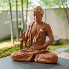 SERENE BUDDHA SCULPTURE