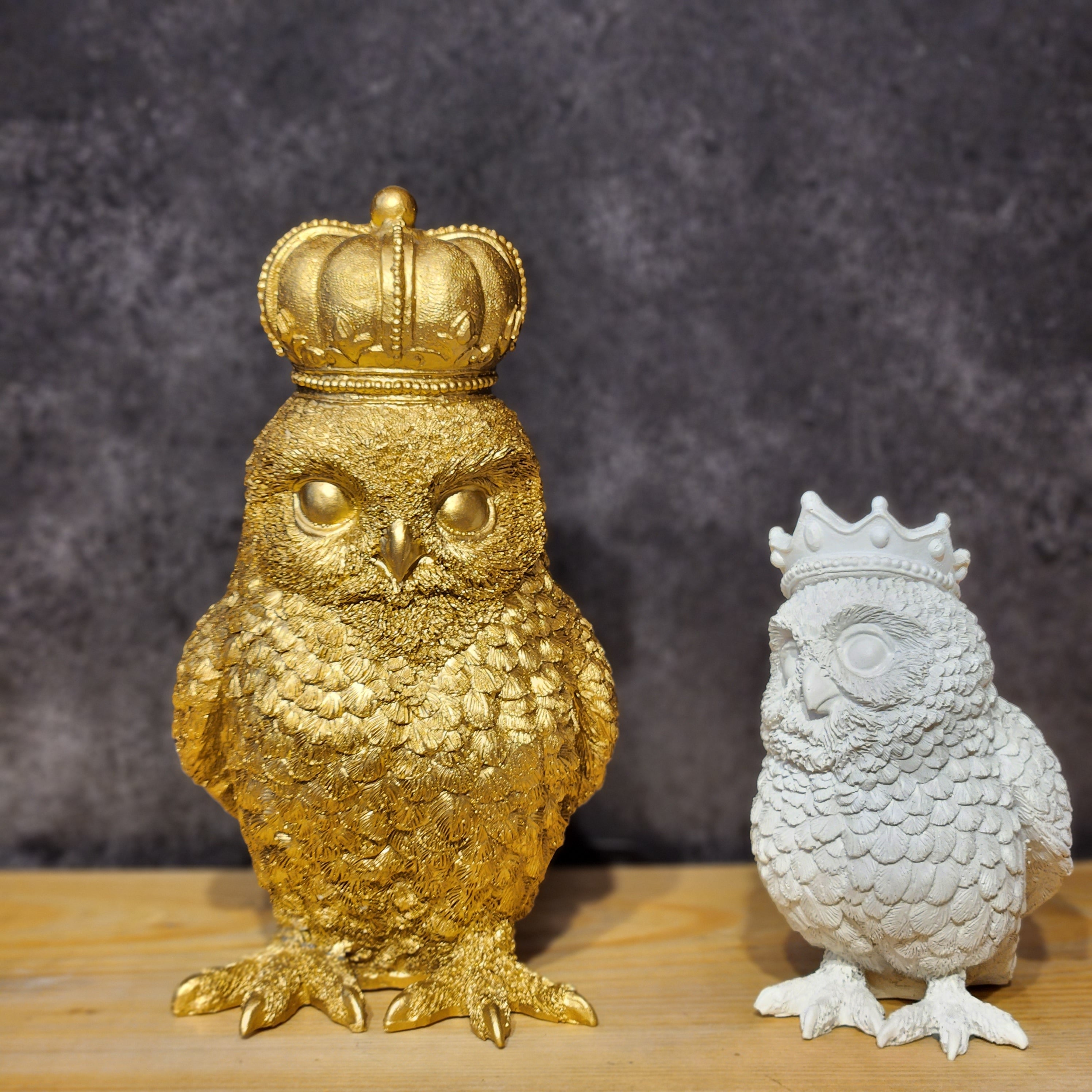 KING & QUEEN OWLS SET
