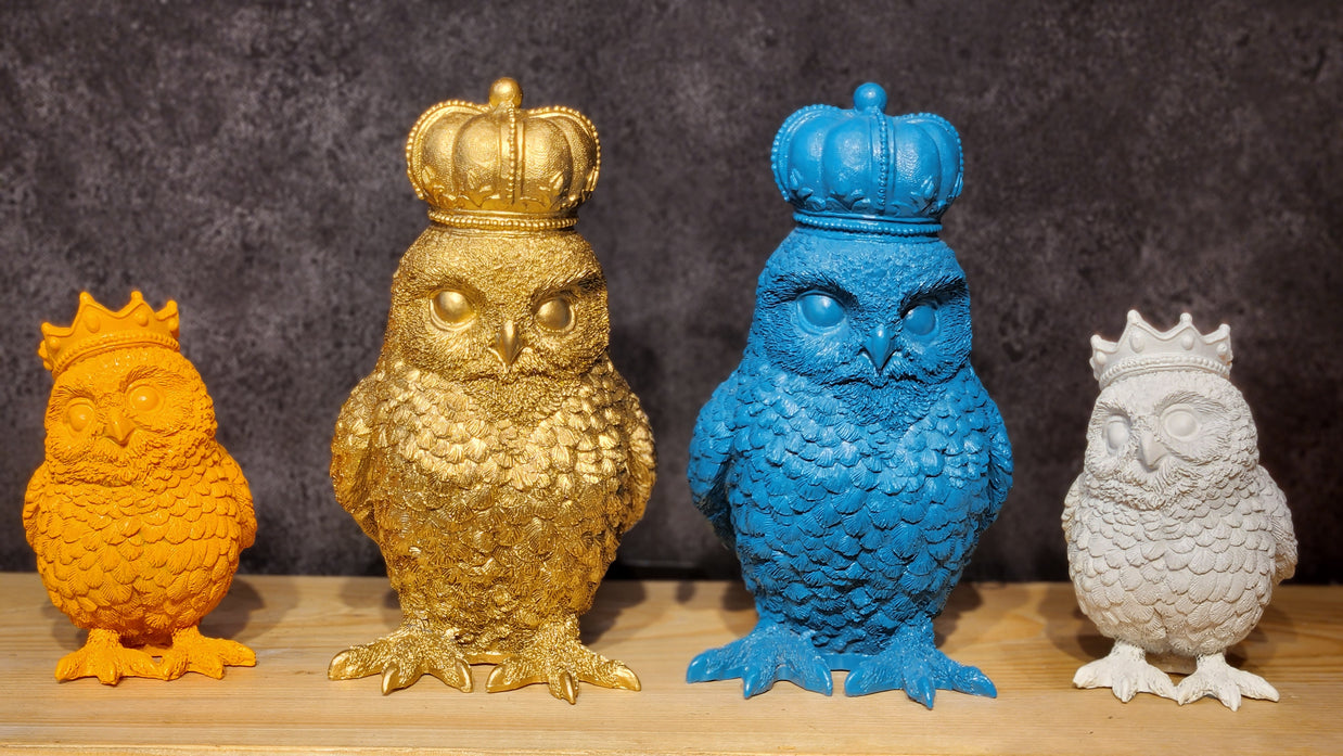 KING & QUEEN OWLS SET