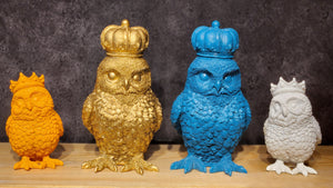 KING & QUEEN OWLS SET